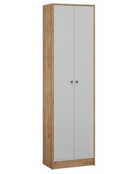 Шкаф ЯМАЙКА Япш-1 дуб крафт золотой / белый