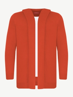 Кардиган с капюшоном из хлопка