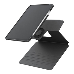 Uniq для iPad Air 11 (2024/25) чехол ROVUS SnapMount Magnetic 360 Rotating Detachable Flint Grey