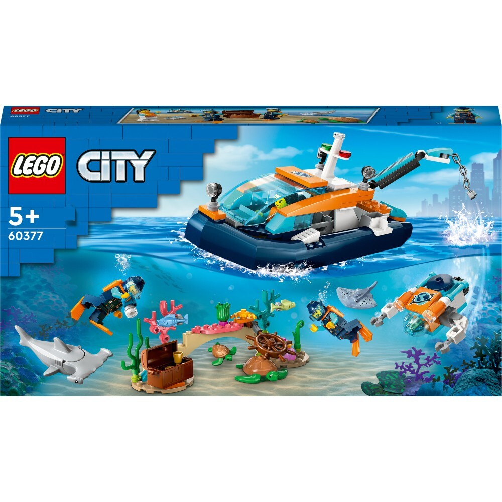 LEGO City — 60377 Водолазная лодка Explorer