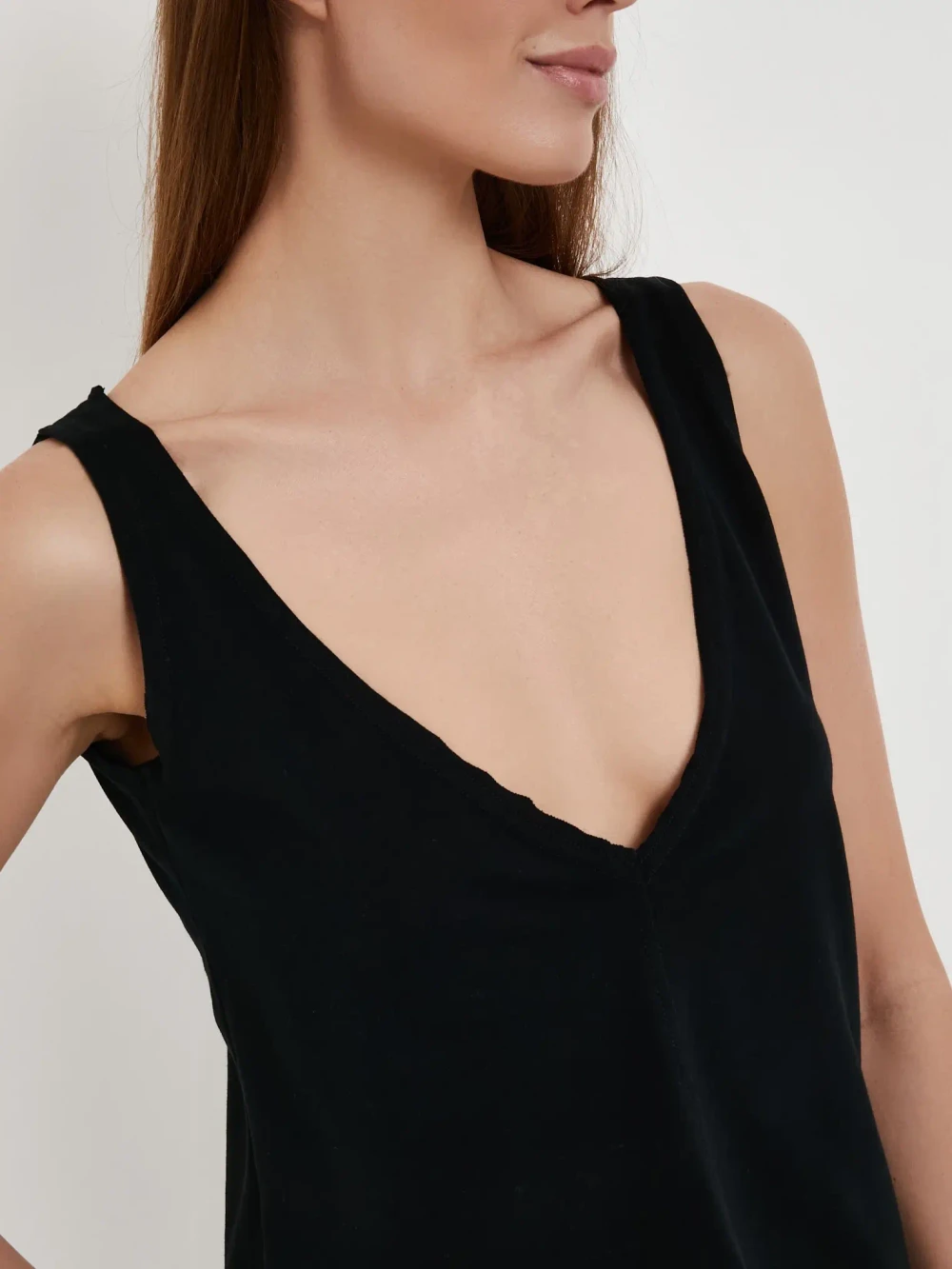 Майка Опен Черный