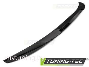 Лип спойлер V STYLE GLOSSY BLACK для BMW 5 G30