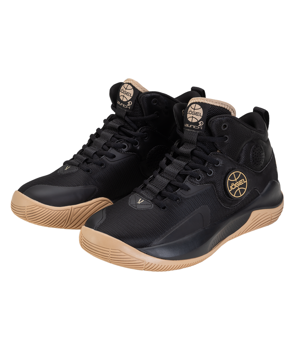 Кроссовки баскетбольные Launch MID, Black/gold