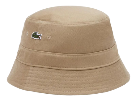 Теннисная кепка Lacoste Reversible Printed Cotton Bucket - beige/white/black