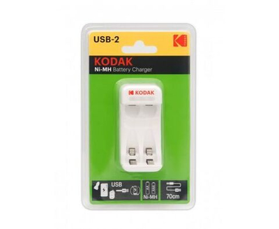 Устройство зарядное USB-2 C8001B для аккумуляторов NR6(AA) NR03(AAA) Ni-MH (Kodak)