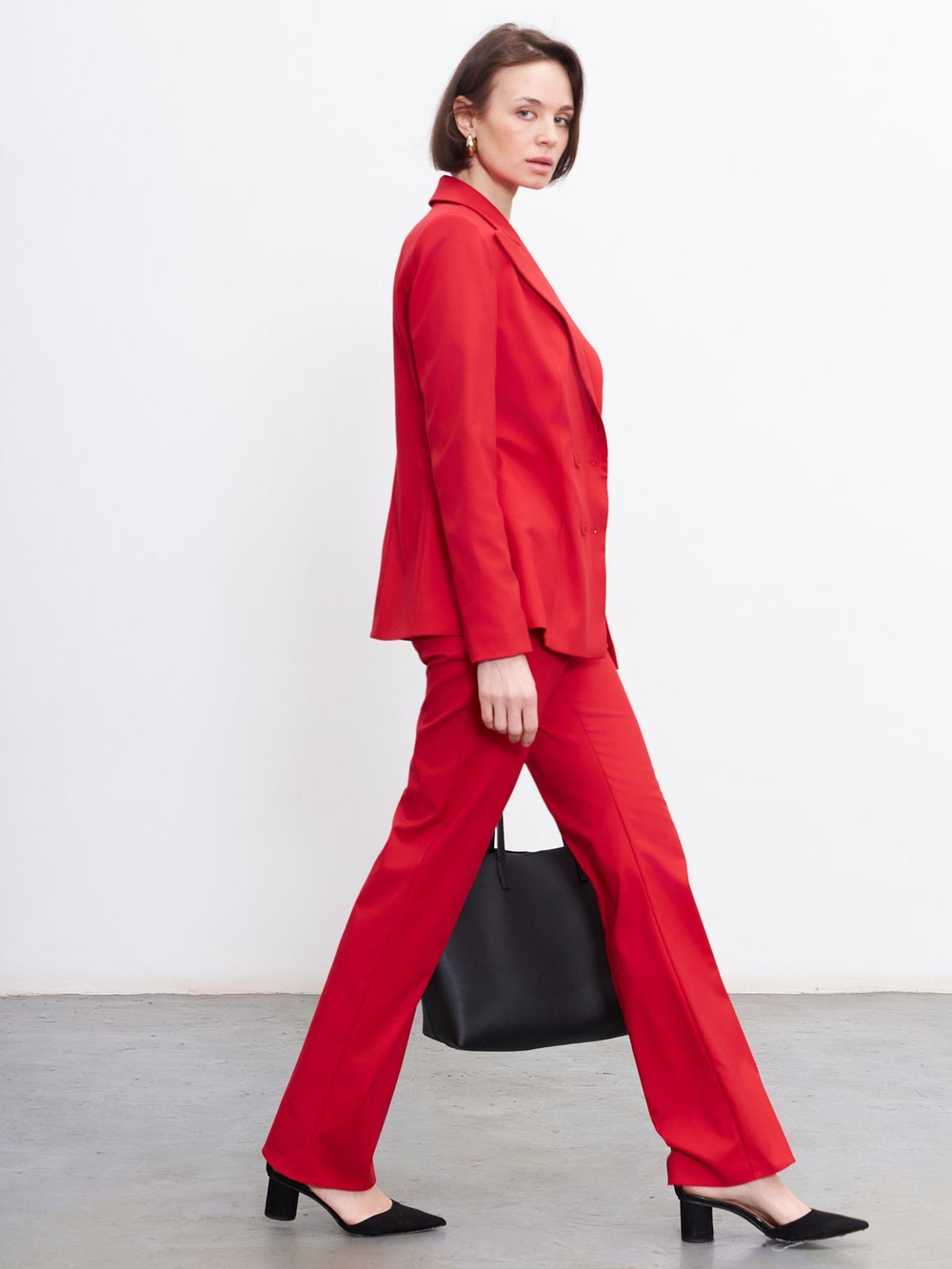 Брюки женские, Модный дом Виктории Тишиной, Тома мятные