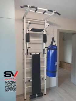 Монтаж шведской стенки Sv Sport в бетонные, кирпичные стены