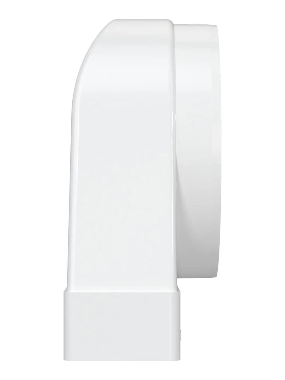 Соединитель 60х204/D100 угол 90 плоск./круг. 620СК10КП ERA