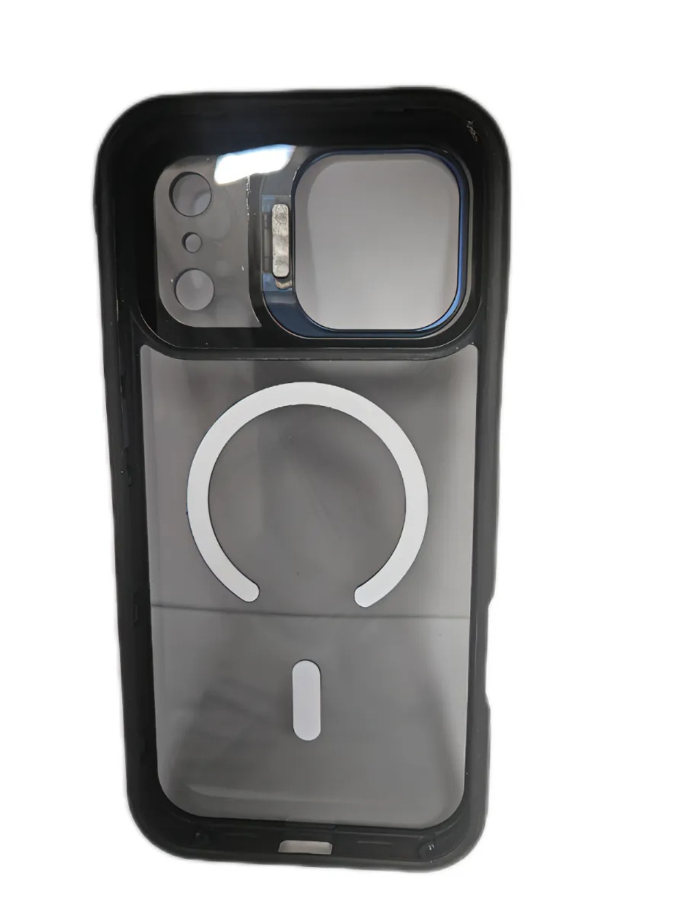 Прозрачный чехол Crystal Stand Case для iPhone 17 Pro Max