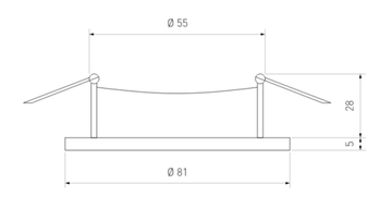 Точечный светильник 9210 CH (хром) Elektrostandard