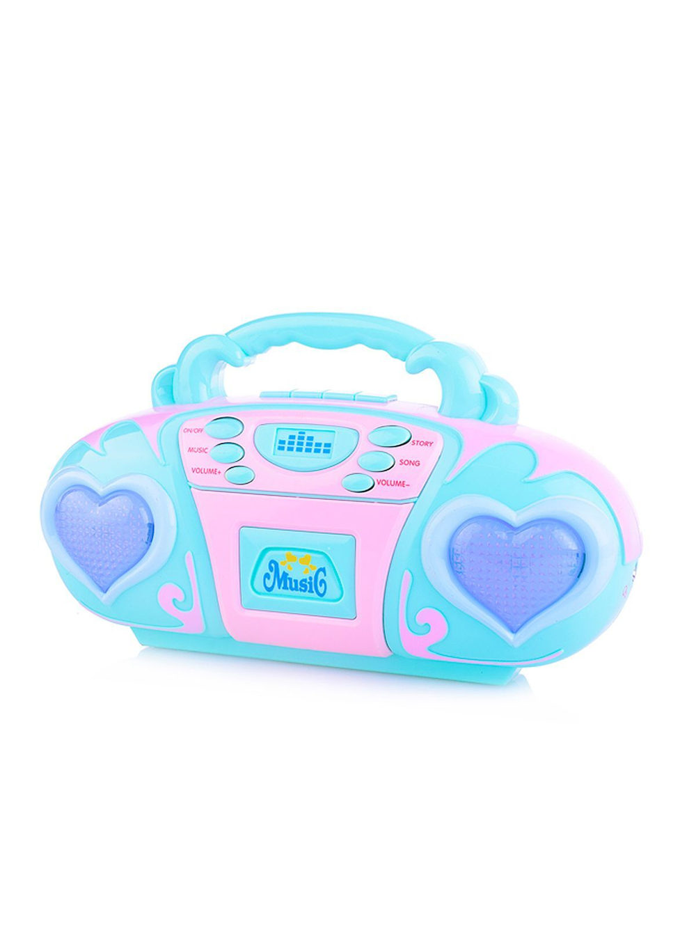 Магнитофон игрушечный на батарейках (3320A)