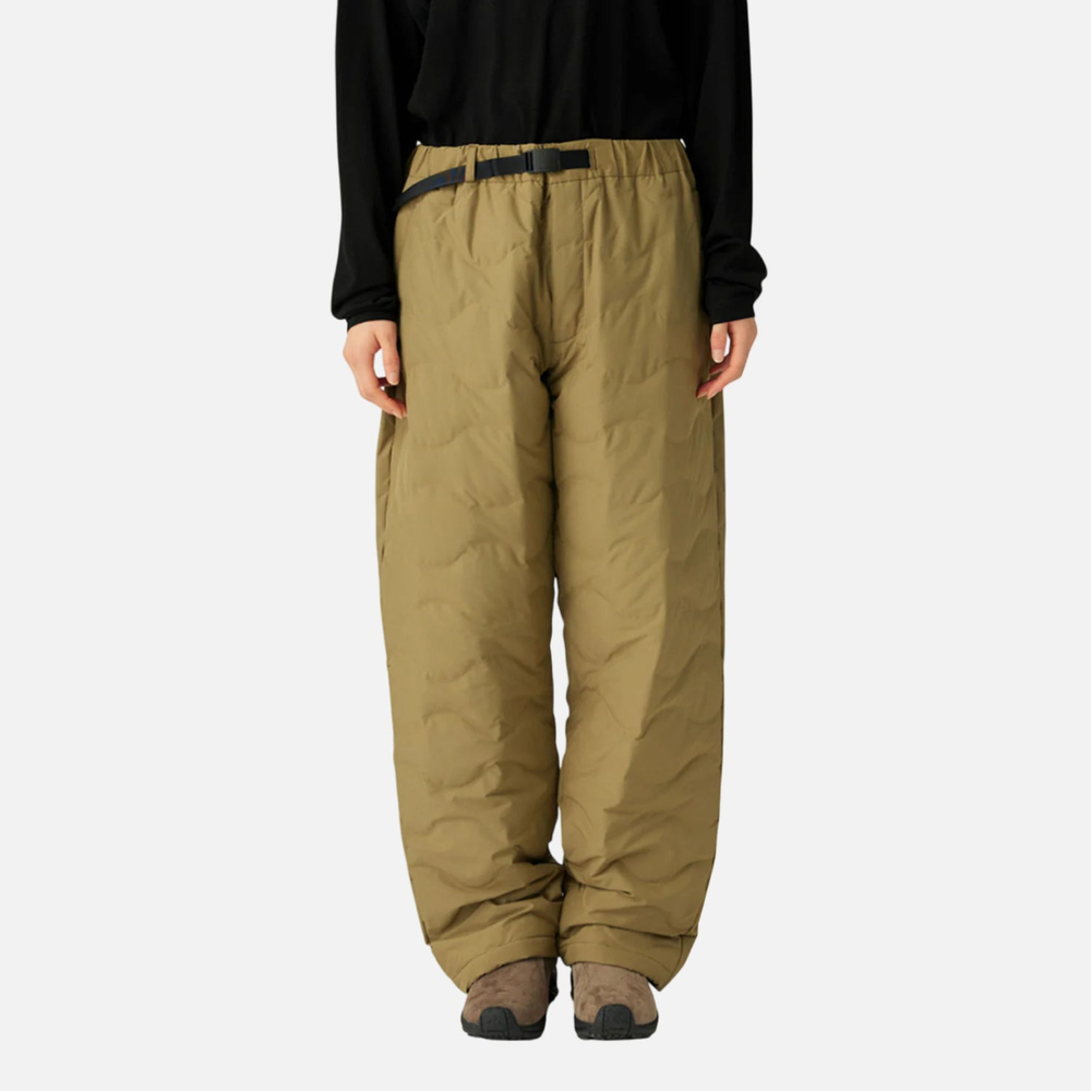 Брюки пуховые Snow Peak мужские Seamless Quilted Olive