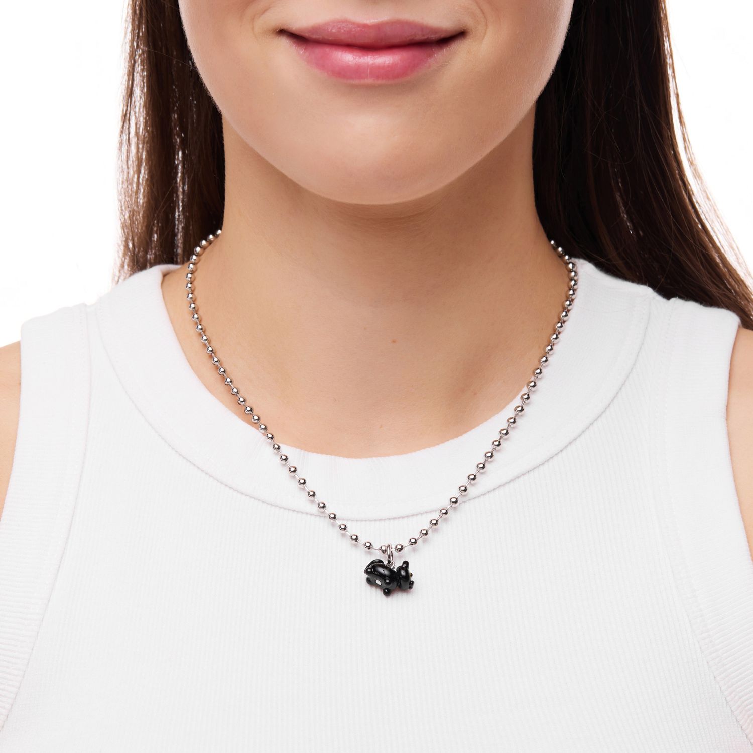 Колье Favorite Fluffy Necklace - Black Cat