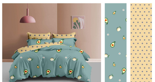 КПБ Поплин Luxor диз. № 2101013-8 A/B (Евро-стандарт)