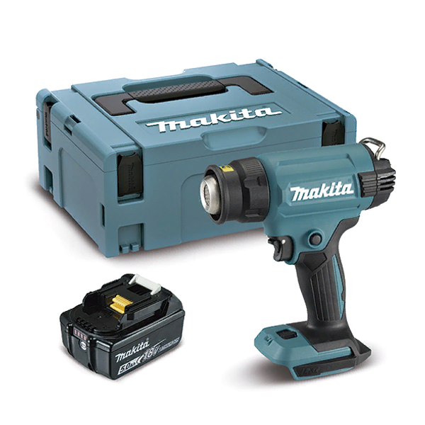 Аккумуляторный строительный фен Makita DHG181RT1J