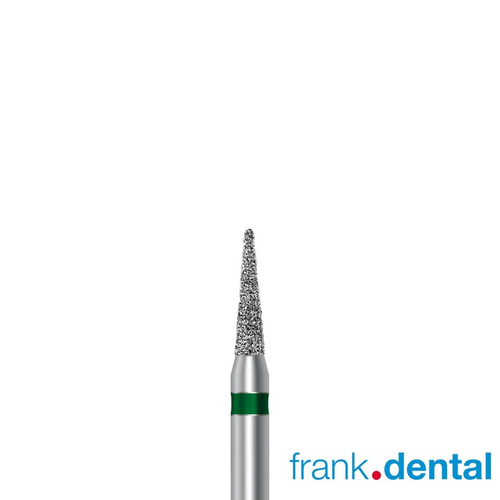 Бор алмазный зеленый  Frank Dental типа FG - D.852.014.G.FG