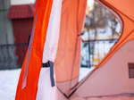 Палатка зимняя куб AG 2038-2 240x240х195см (оранжевая)