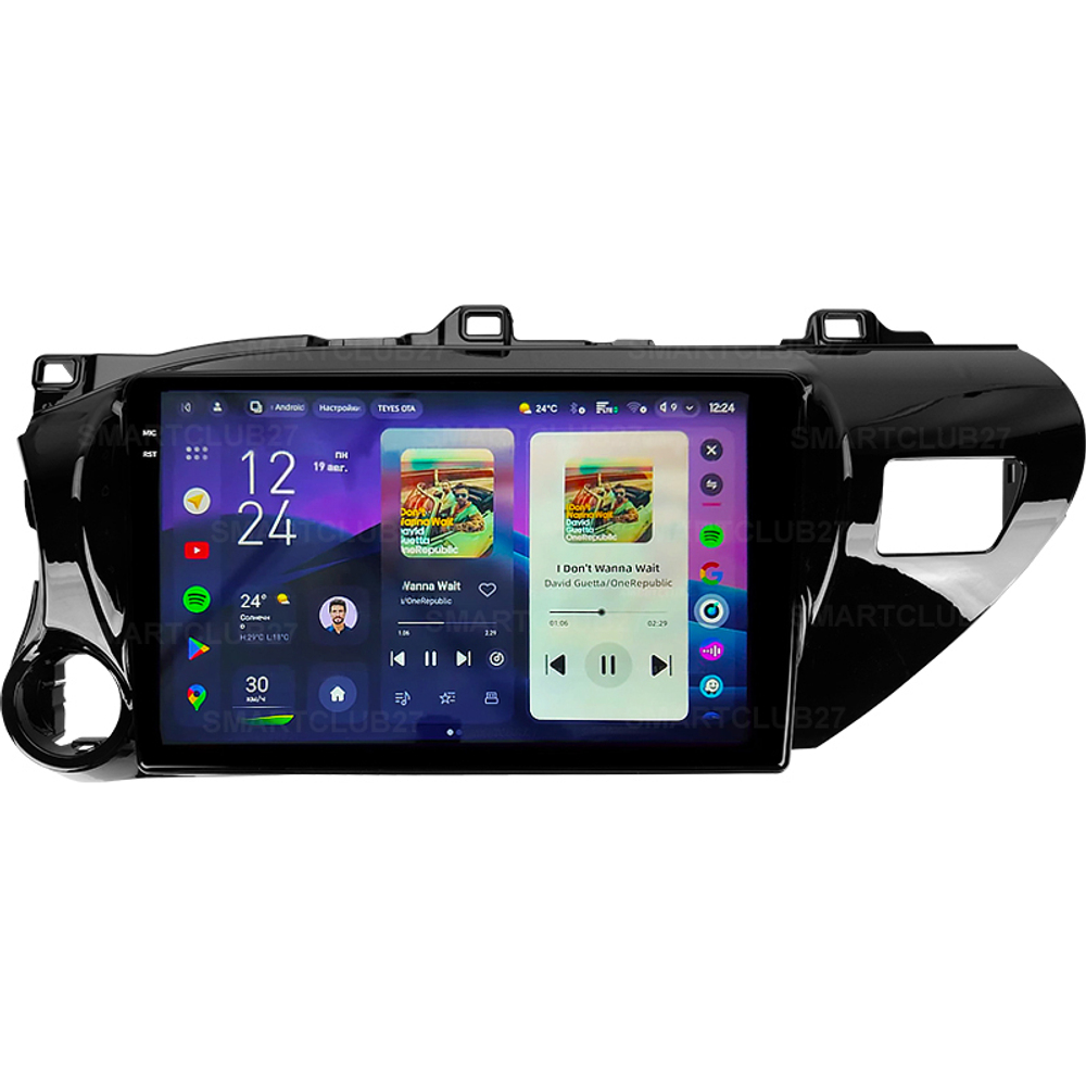 Teyes CC4 Pro 10,2" для Toyota Hilux 2015-2020