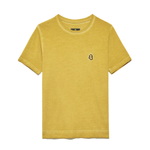 Slim Fit TSHRT GMD Vintage Effect Mustard