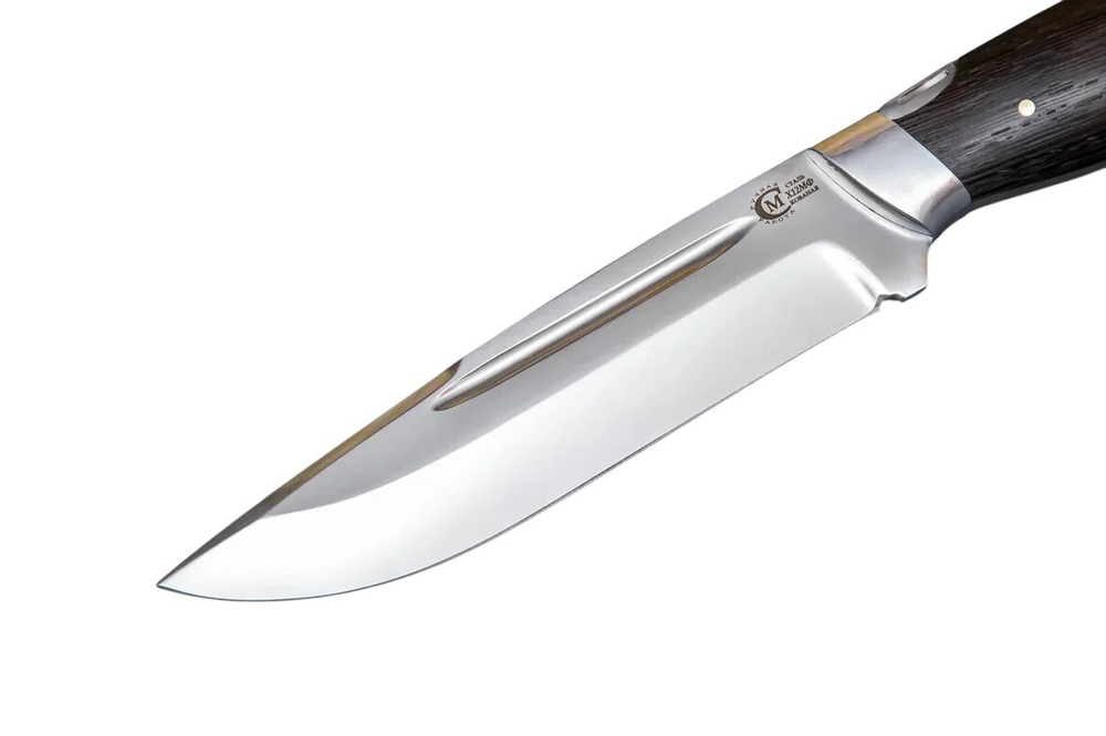 Нож кузница Семина Путник, сталь Х12МФ,венге, шкуросьем