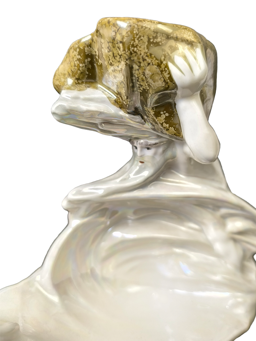 Фарфоровая статуэтка "Байкал и Ангара" Хайта