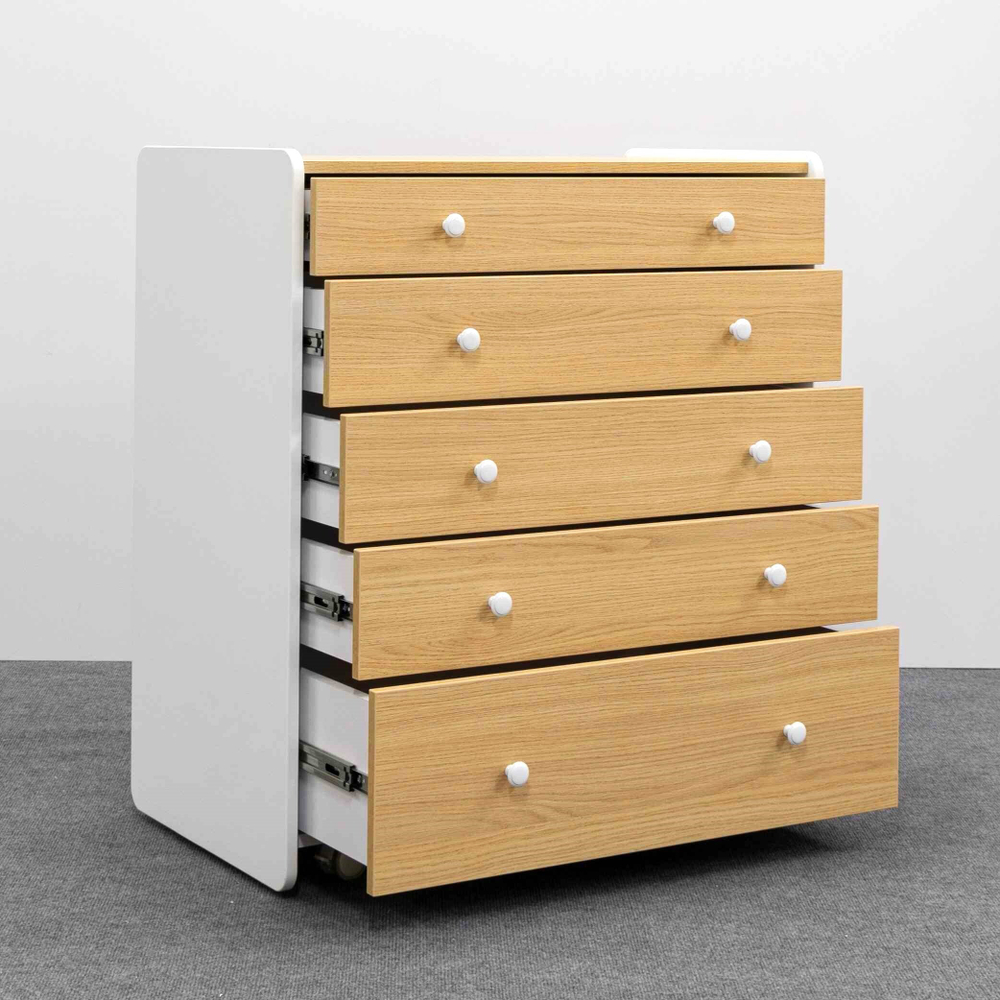 Детский пеленальный комод Antemi Mari, Белый/Винченцо