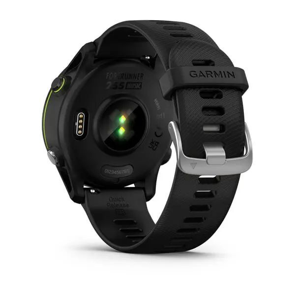 Умные часы Garmin Forerunner 255 Music Wi-Fi, черный (010-02641-30)
