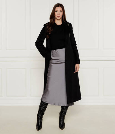 Хлопковое пальто MAX&amp;Co. - черный(8016034)