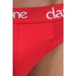 Мужские трусы слипы красные DARKZONE DZN6306