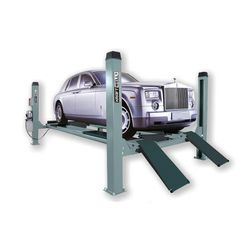 KraftWell (KRW6.5WA) Подъемник четырехстоечный г/п 6500 кг платформы для сход-развала