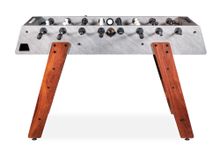 Игровой стол - футбол "Japandi" серо-коричневый