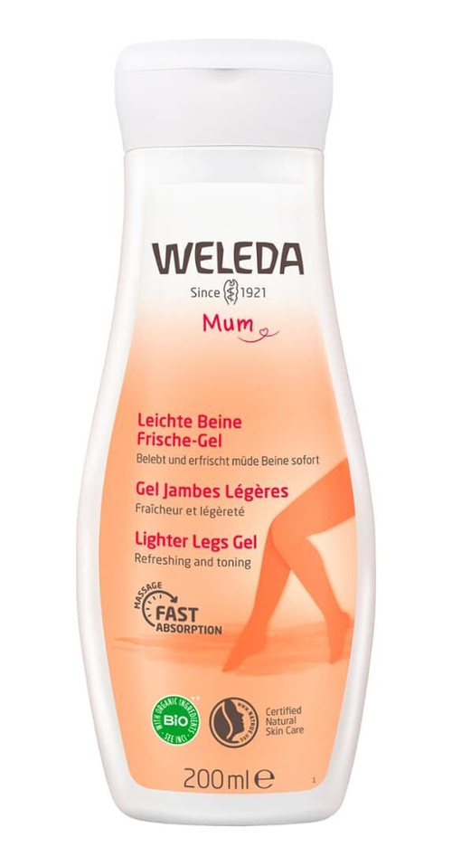 Освежающий гель для снятия усталости ног Weleda, 200 мл