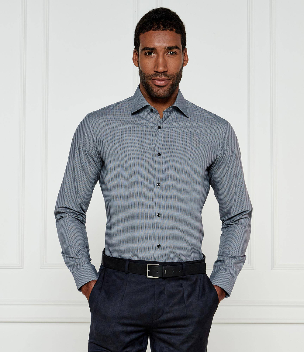 Рубашка Valerio HUGO - серый(50534077)