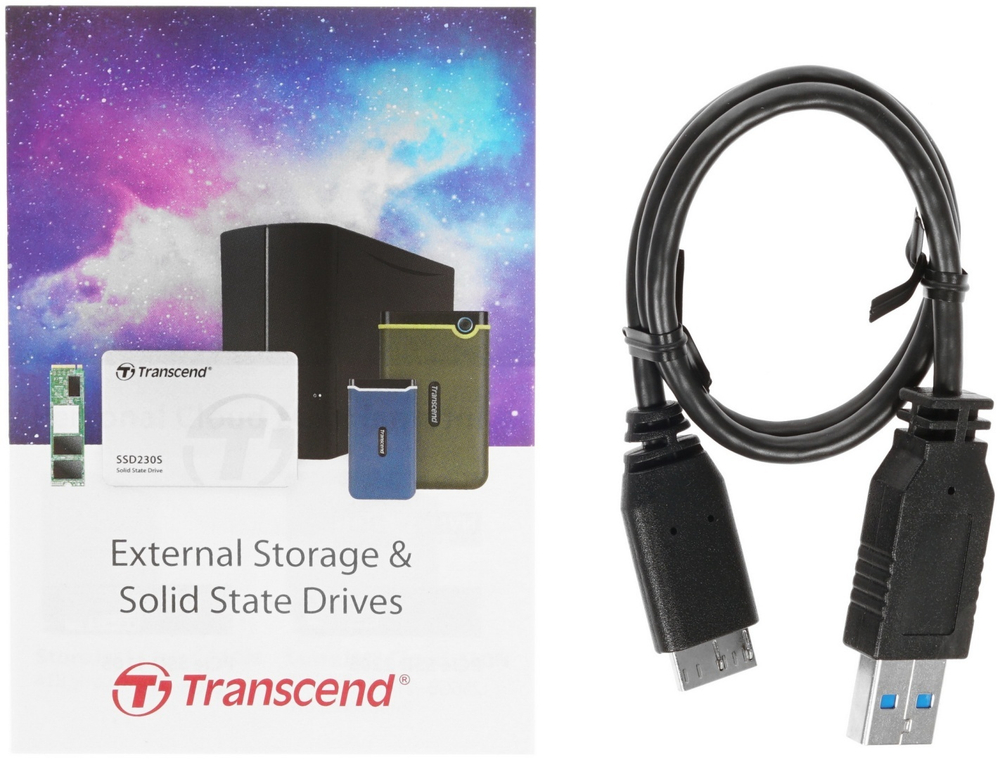 Внешний накопитель Transcend StoreJet TS4TSJ25M3S 4000 ГБ
