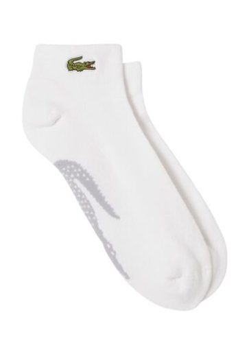 Теннисные носки Lacoste Cotton Athletic - white/grey chine