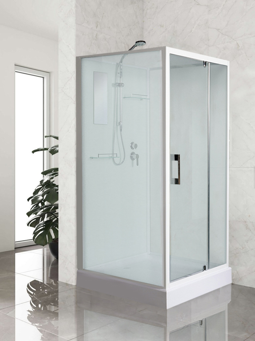 Душевая кабина RIVER TANA Б/К  90 MT 90х90х217 10000013910 Универсальная Квадратная