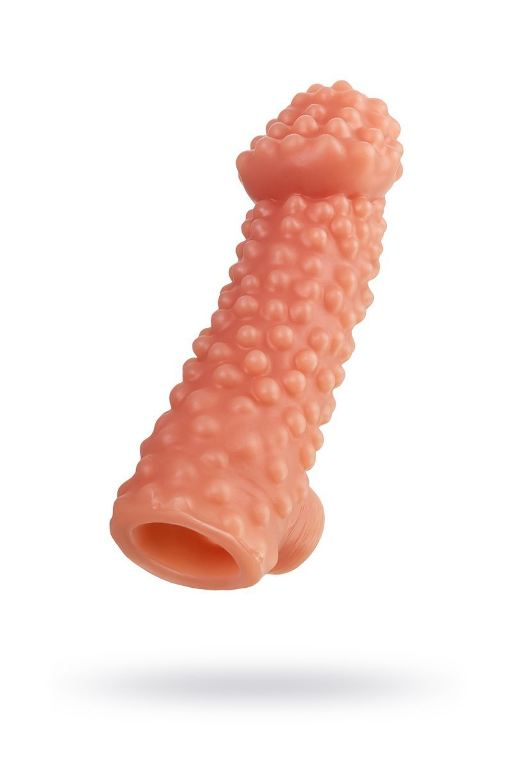 Насадка на фаллос KOKOS Cock Sleeve 004 M, бугорки, 15,6 см