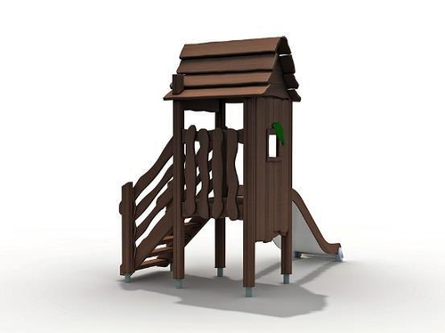 Хижина с горкой