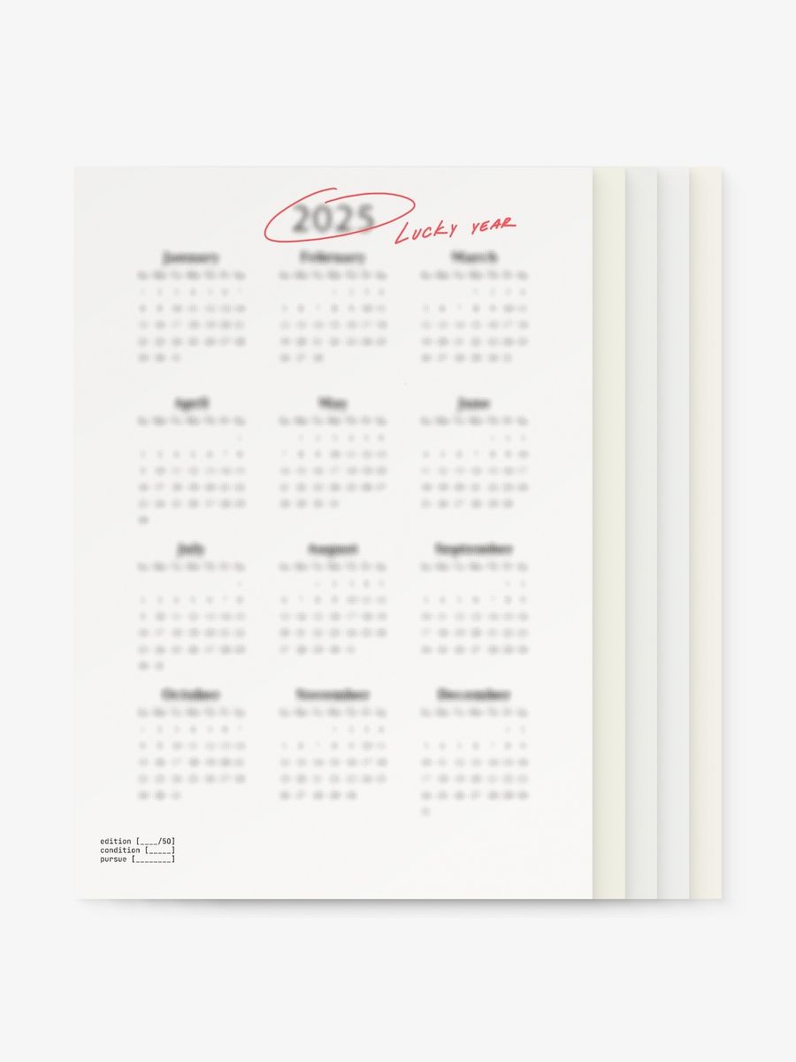 СЕТ ПЛАКАТОВ "LUCKY YEAR PACK"