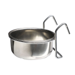 Triol Миска для животных металлическая с креплением "Джем", 0.25л, Triol