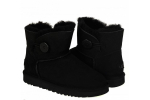 UGG Mini Bailey Button II Black