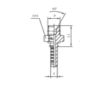 Фитинг DN 08 NPTF 1/4