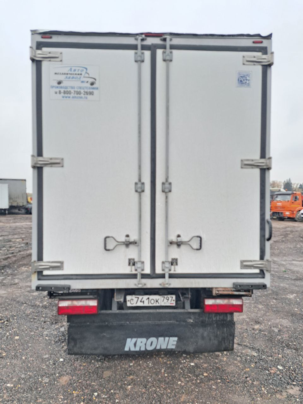 Автомеханический Завод 5758* на шасси КамАЗ 43085 4x2 Изотермический/рефрижератор 57585A (Изотермиче