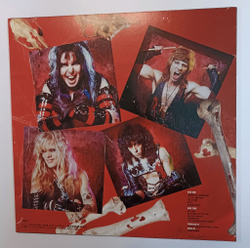 Винтажная виниловая пластинка LP W.A.S.P. (Japan 1984) (No Obi)