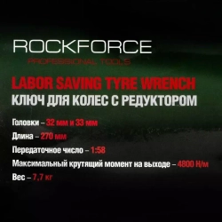 Гайковерт ручной с редуктором RF-3411277