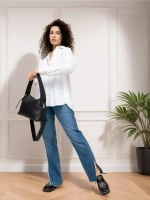 Сумка женская через плечо средняя натуральная кожа