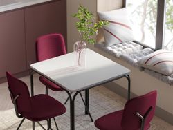 Ваза Muse, 25 см, нежно-розовая