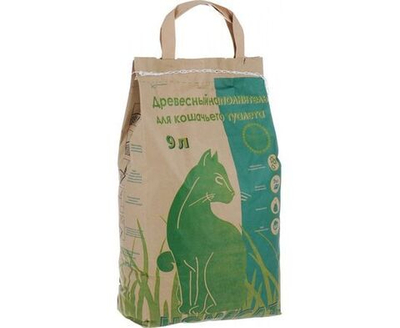 Homecat Наполнитель Древесный Впитывающий Древесный 3000г.