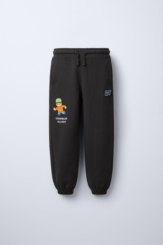 ZARA ДЖОГГЕРЫ STUMBLE GUYS ©NINTENDO, АНТРАЦИТОВО-СЕРЫЙ