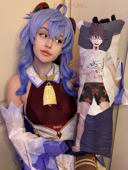 Мини дакимакура Кайто Момота из Данганронпа арт. M0338, 60х20 см